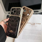 Custodia per telefono con design a catene per iPhone