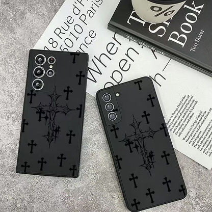 Black Full Galaxy Case For Samsung