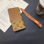 Classic Wallet Holder Leather Phone Case