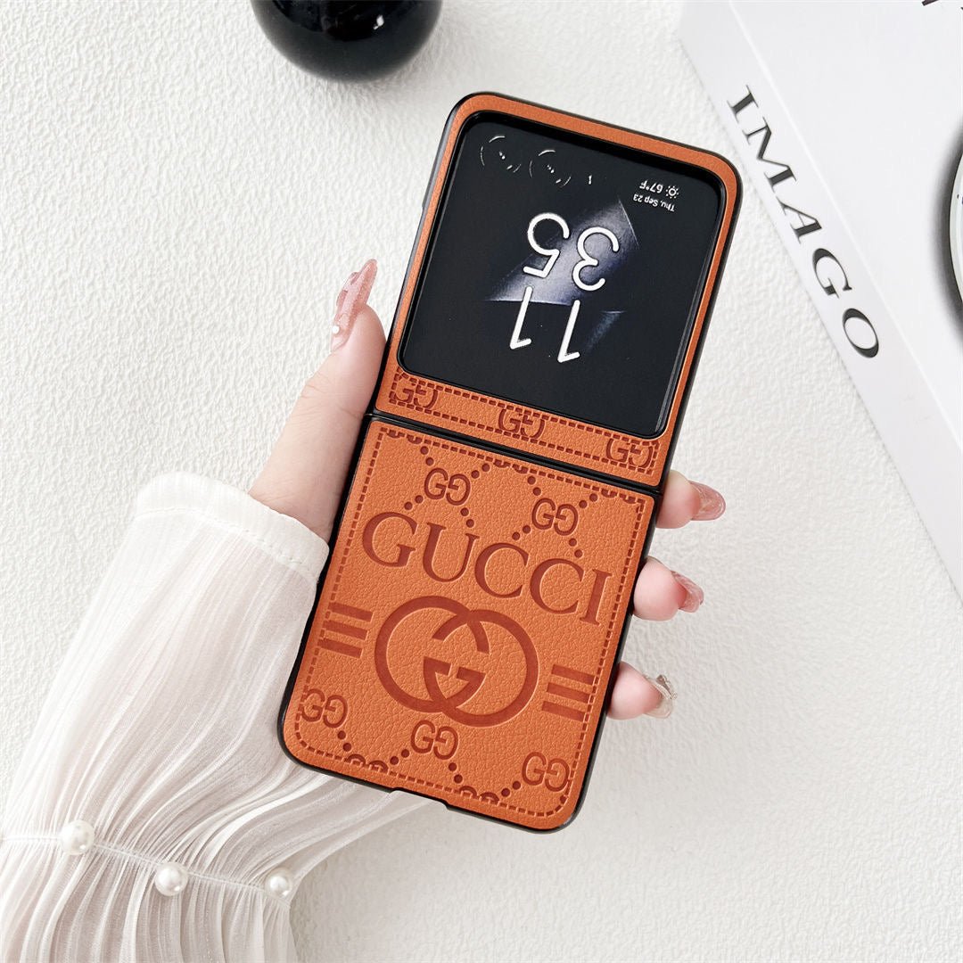 Klassische geprägte Razr-Hülle für Motorola 