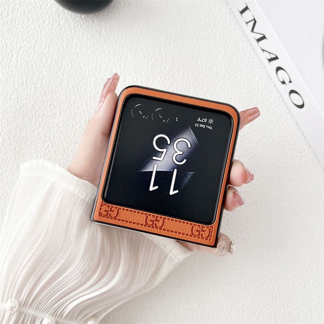 Klassische geprägte Razr-Hülle für Motorola 