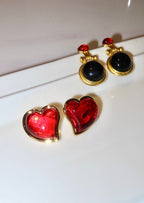 Herzohrringe „Mon Coeur T'adore“