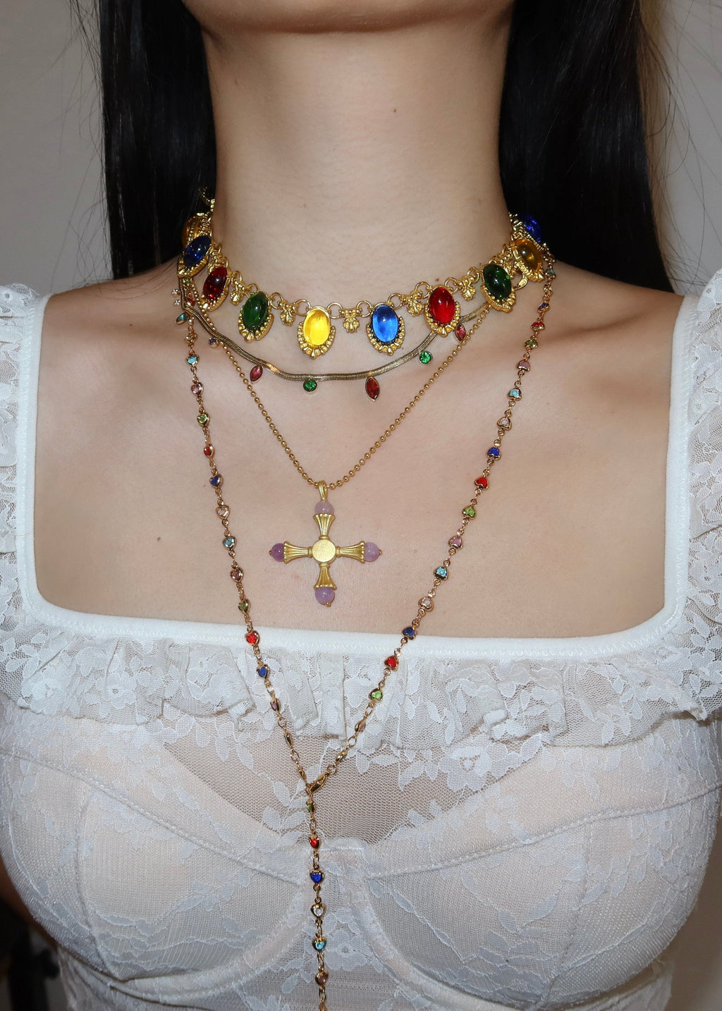 Lucia Vintage Halskette