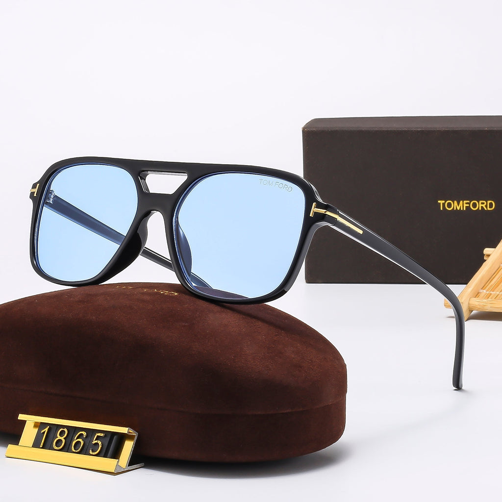 Neue modische Sonnenbrille mit großem Rahmen