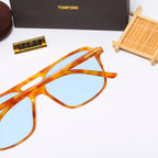 Neue modische Sonnenbrille mit großem Rahmen