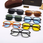 Neue modische Sonnenbrille mit großem Rahmen