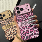 Leopard Design Love Phone Case For iPhone
