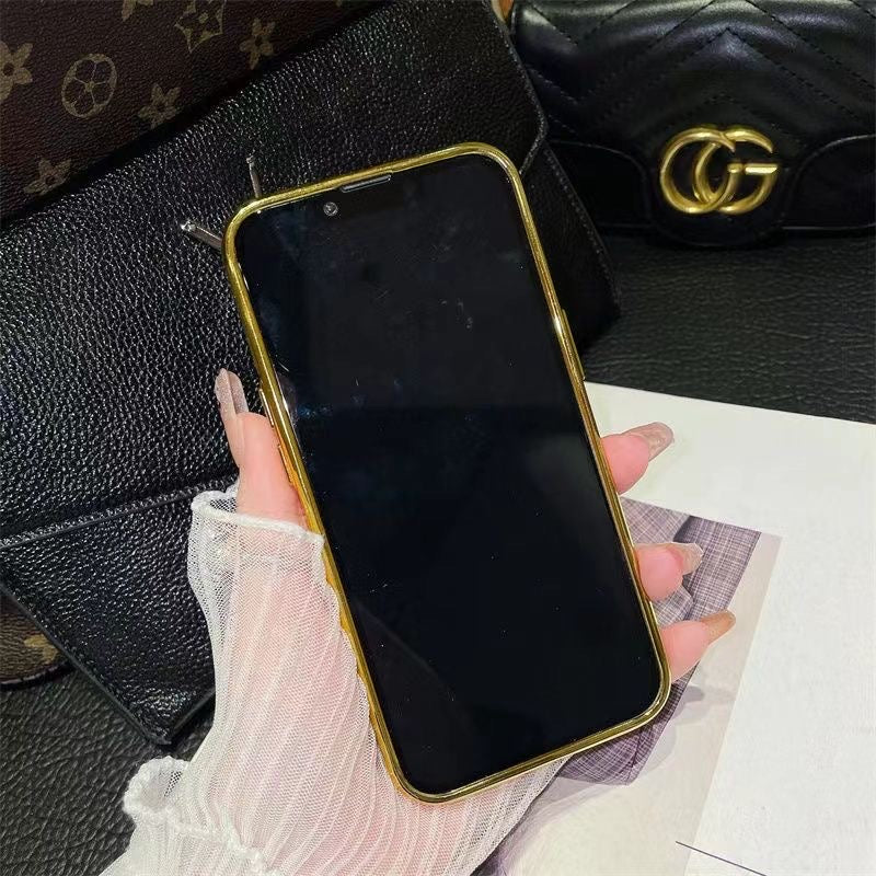 Fashion Golden Phone Case For iPhone