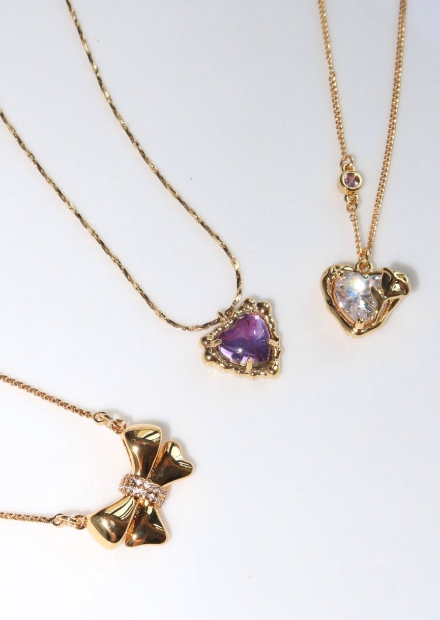 Collana Carly Rosy Heart Love