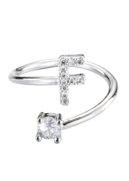 Alphabet-Diamantring