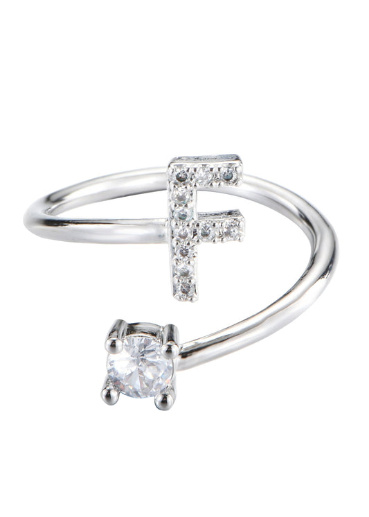 Alphabet-Diamantring