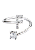 Alphabet-Diamantring