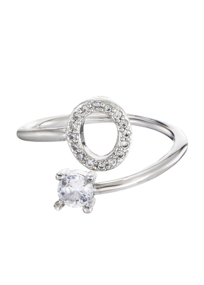 Alphabet-Diamantring