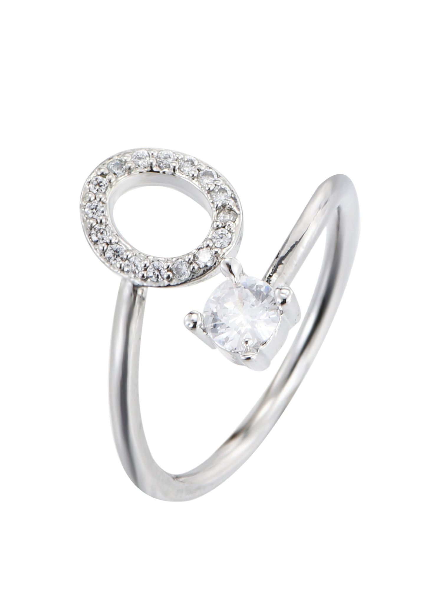 Alphabet-Diamantring