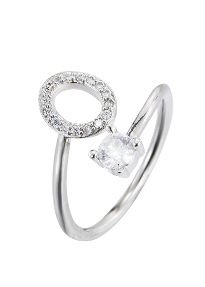 Alphabet-Diamantring