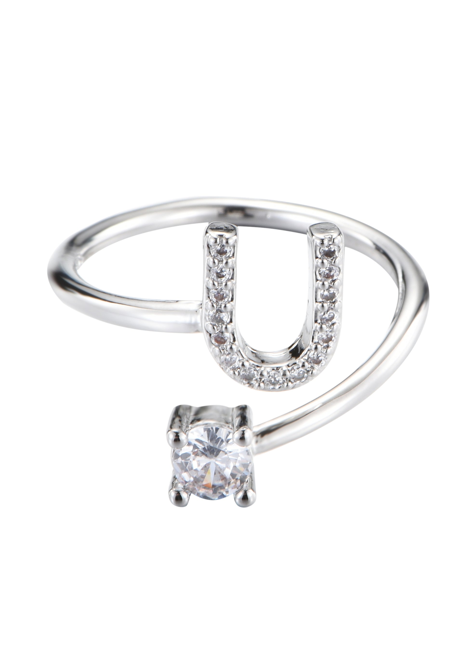 Alphabet-Diamantring