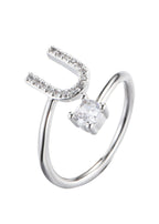 Alphabet-Diamantring