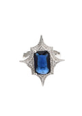 Neowise – Glitzernder Ring mit blauem Stern