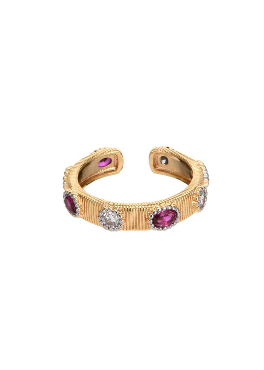 Colette Roter verstellbarer Ring