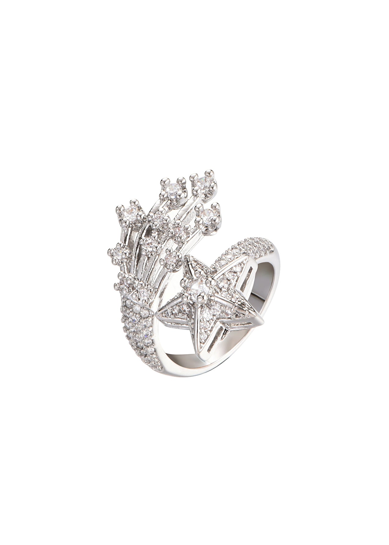 Lucky Star Wishes Glitzernder Ring