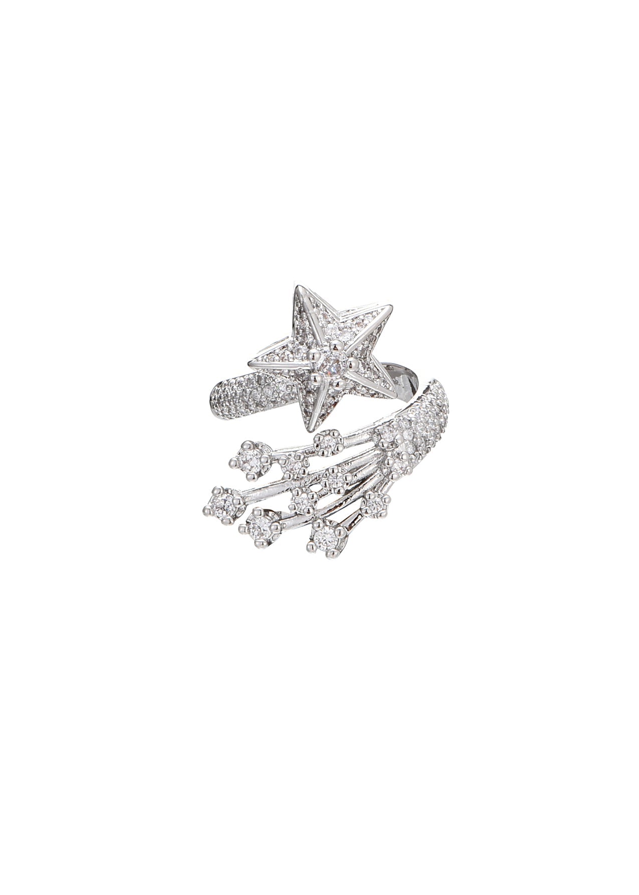 Lucky Star Wishes Glitzernder Ring