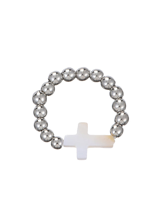 Anello in argento Gary Cross