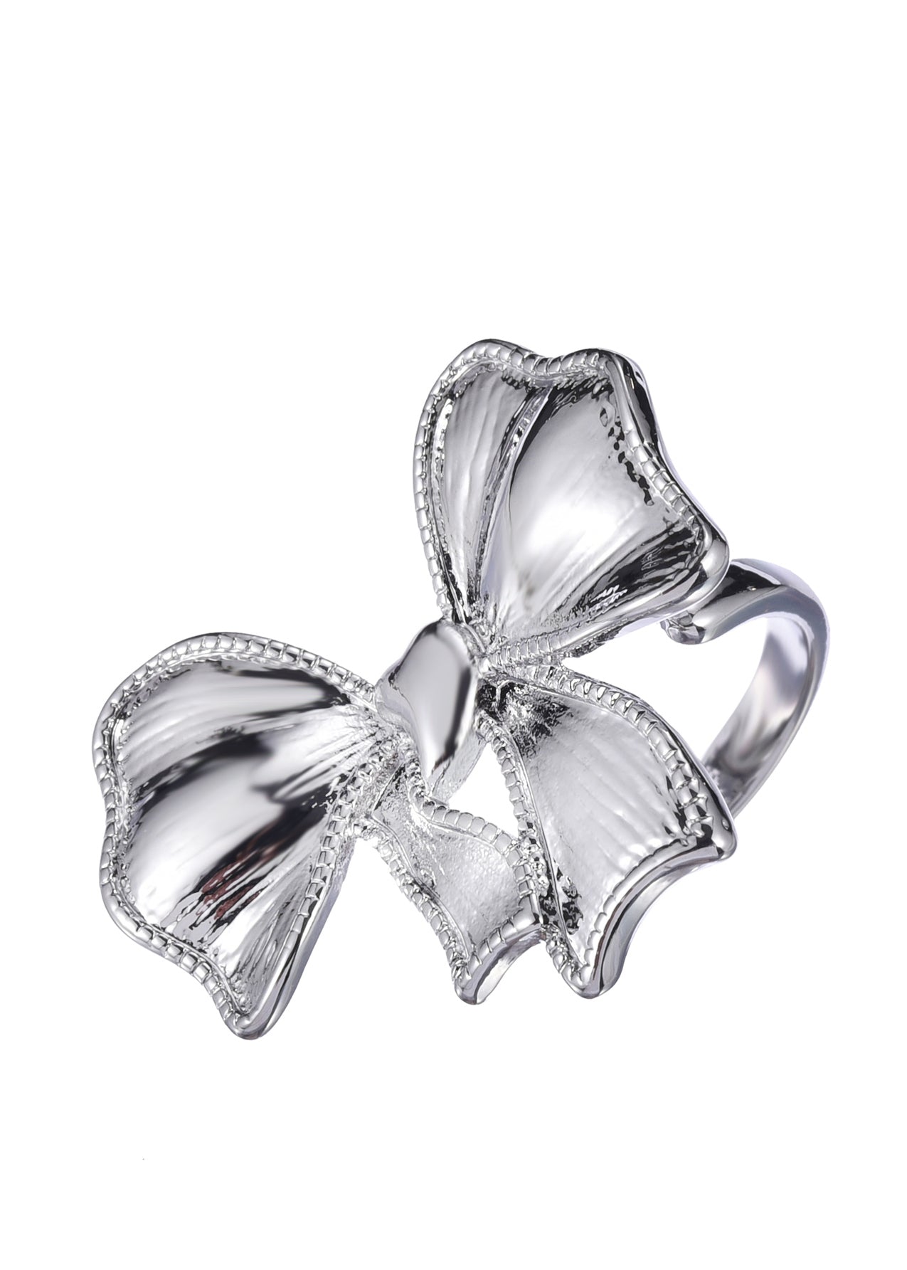 Anello in argento Mako Bow