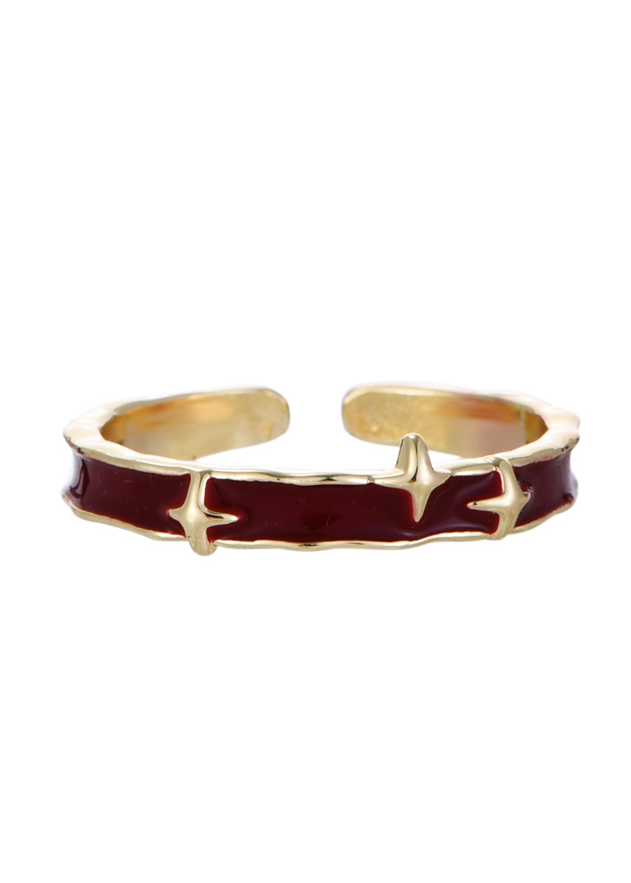 Aster Roter Goldener Ring II