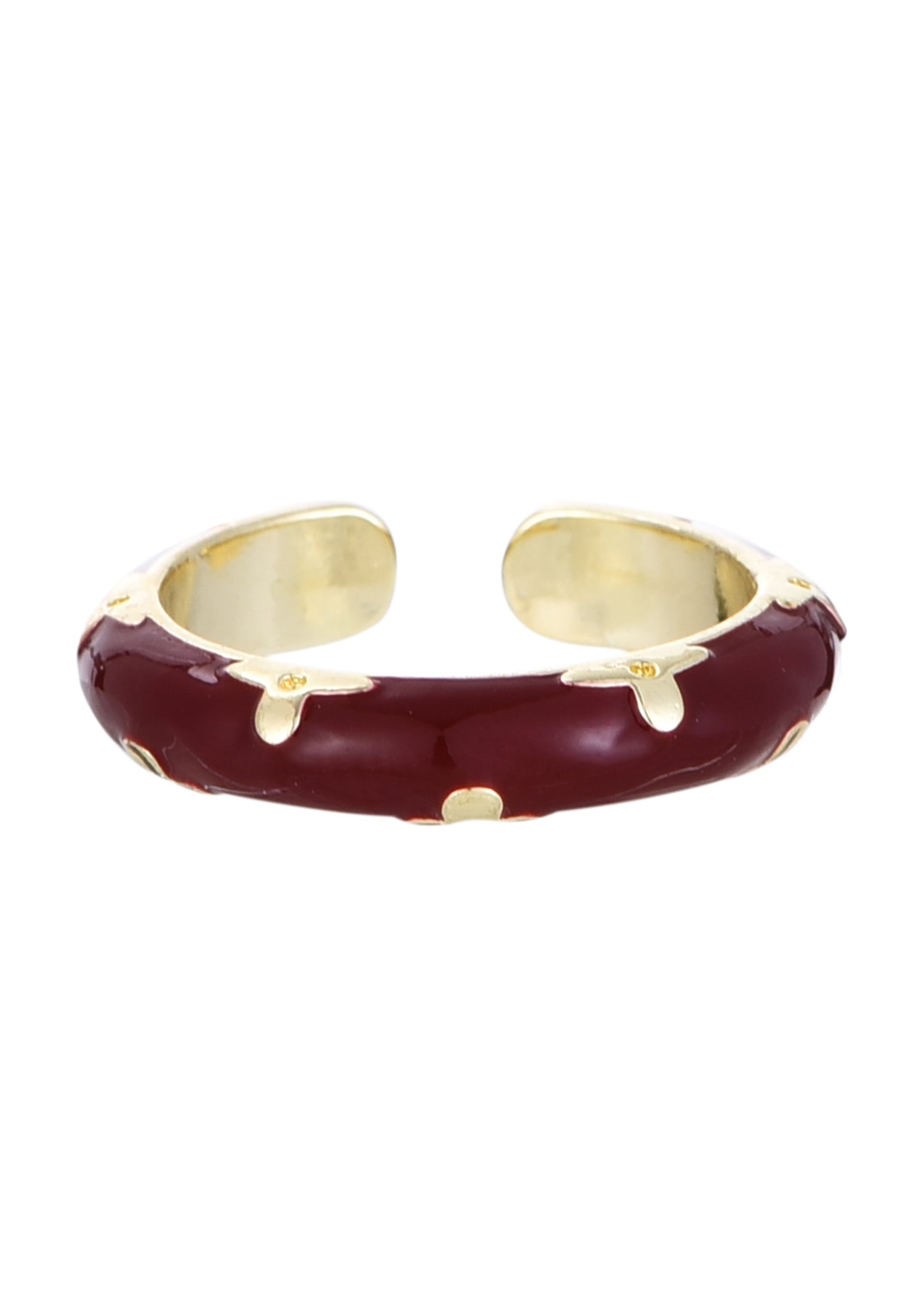 Aster Roter Goldener Ring III