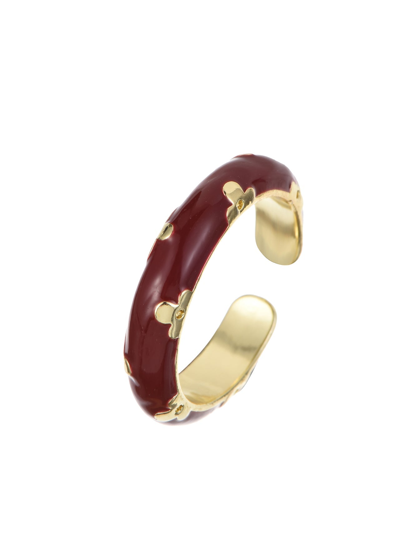Aster Roter Goldener Ring III