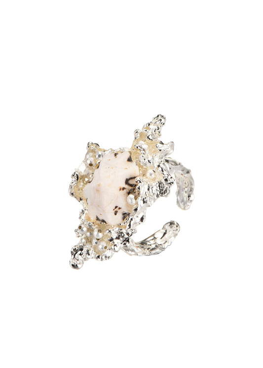 Anello in argento Paolo Shell I