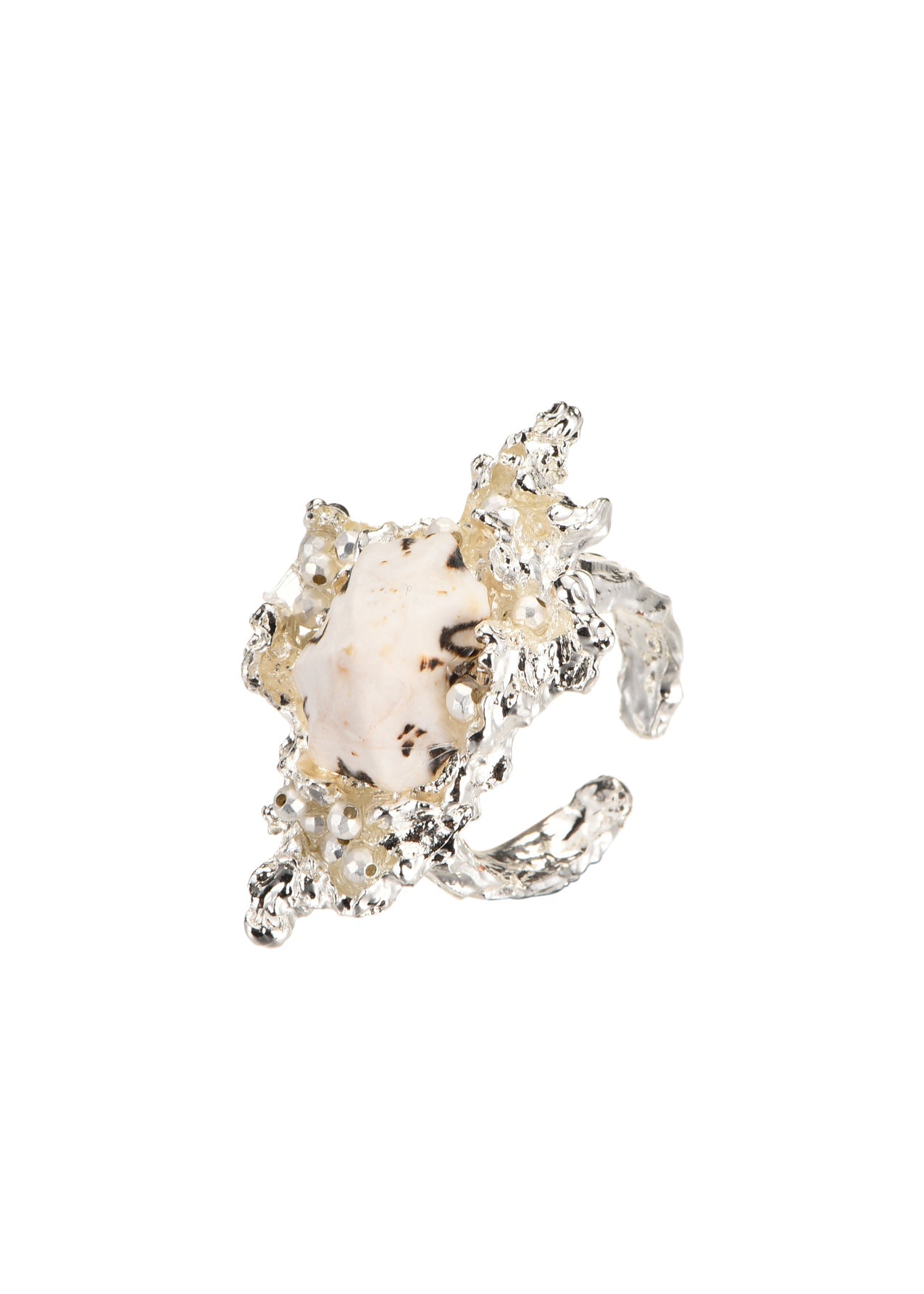 Anello in argento Paolo Shell I