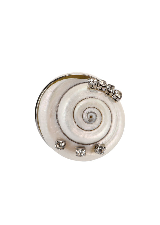 Anello in argento Paolo Shell III