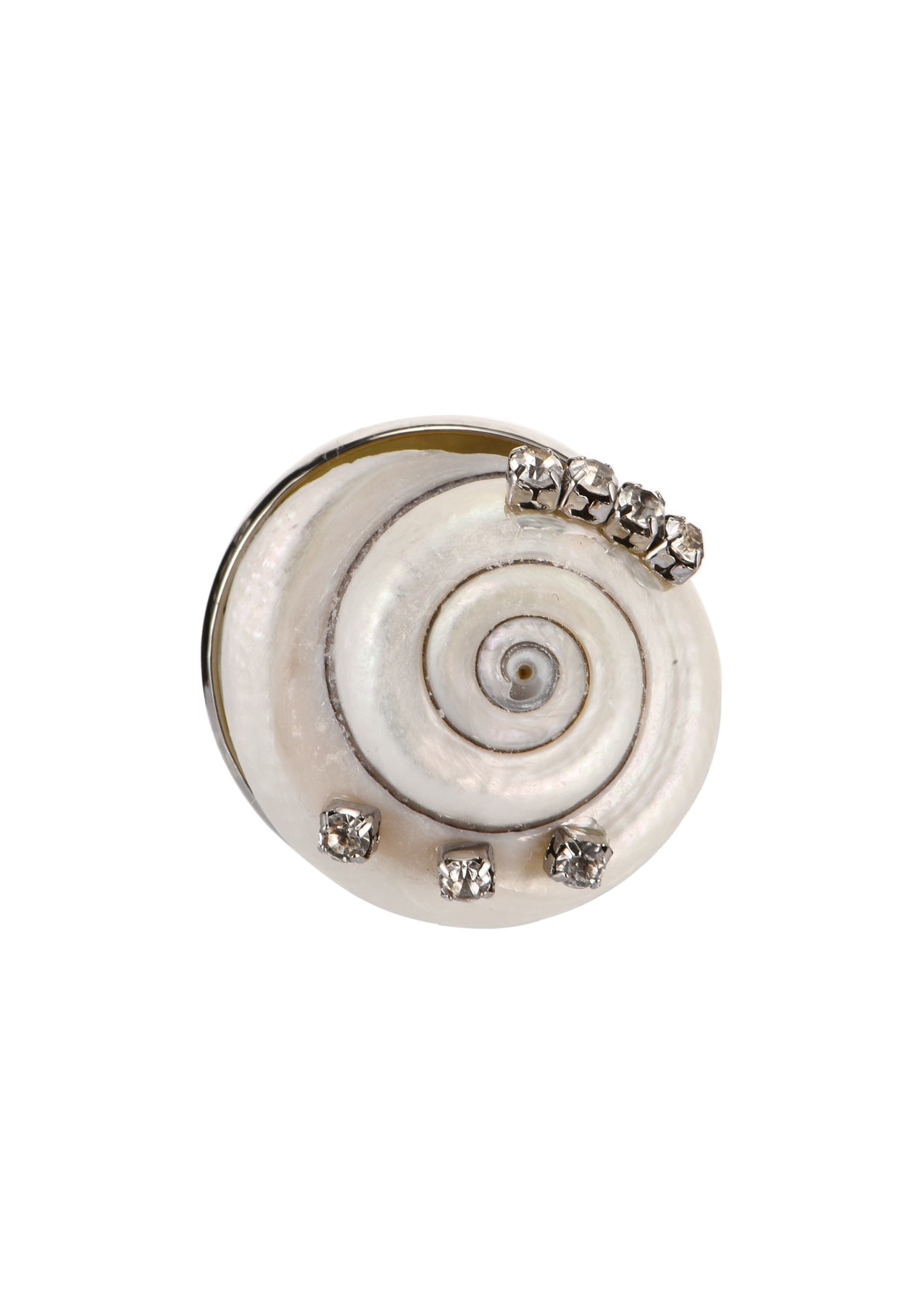 Anello in argento Paolo Shell III