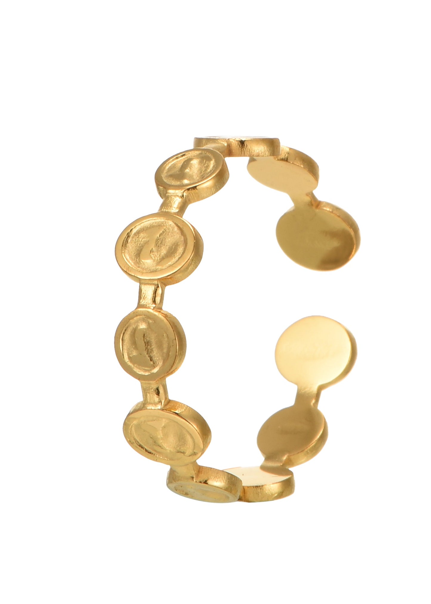 Janice Goldene Münzen Goldener Ring