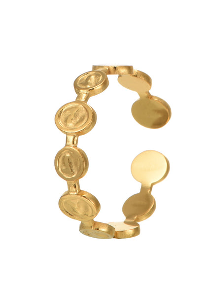 Janice Goldene Münzen Goldener Ring