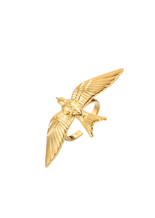 Oiseau Free Wings Anello d'Oro III