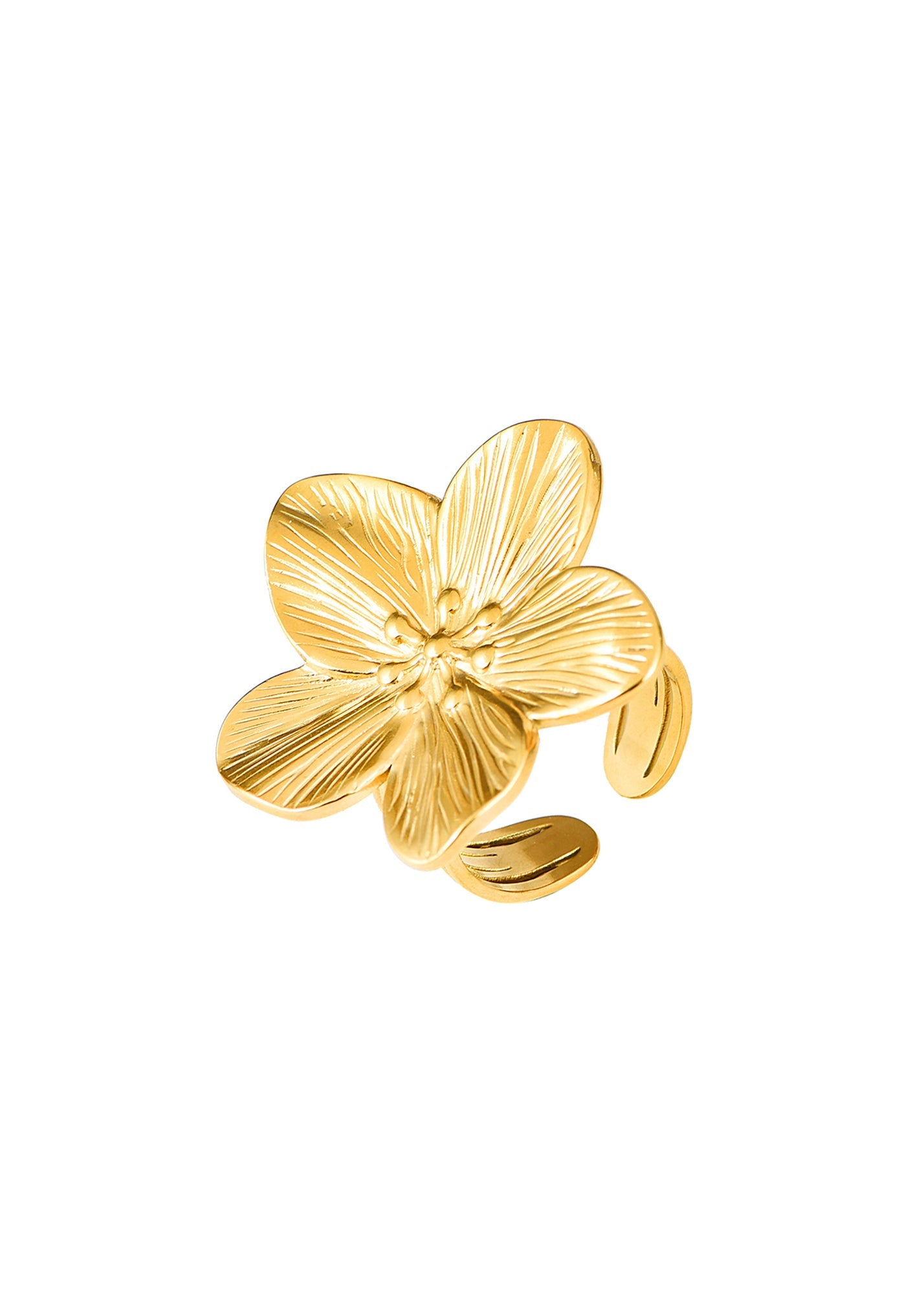 Dschungelblumen-Siesta-Goldring