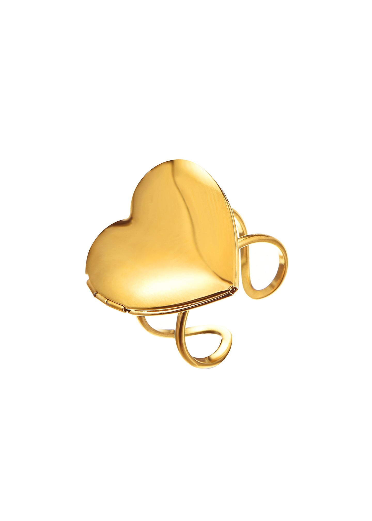 Dein geheimer Liebesherz-Goldring