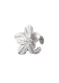 Dschungelblumen-Siesta-Silberring