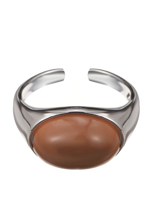 Anello regolabile in pietra naturale Yann I