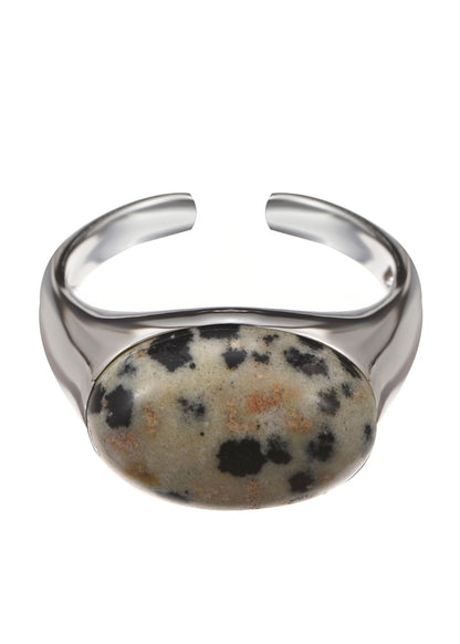 Anello regolabile in pietra naturale Yann IV