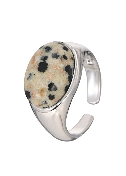 Anello regolabile in pietra naturale Yann IV
