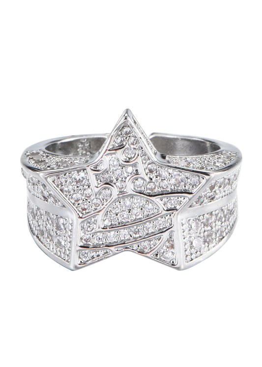 Star Universe Glitzernder Silberring