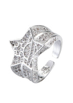 Star Universe Glitzernder Silberring