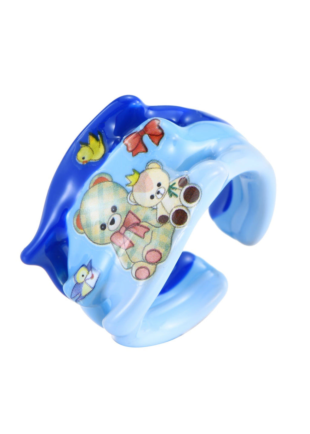 Momo Ring II - Blaue Bären