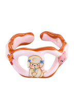 Momo Ring IV - Pinker Bärenhund