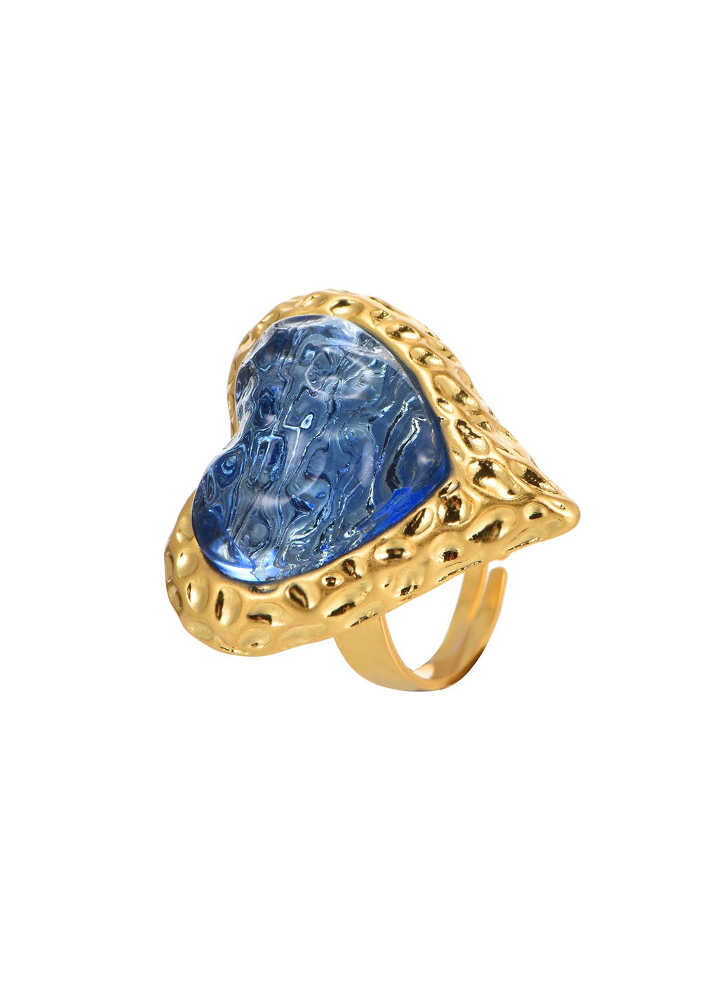 Adam Love In All Shape Blauer Ring