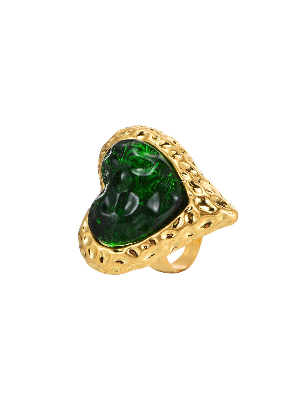 Anello verde "Adam Love In All Shape"