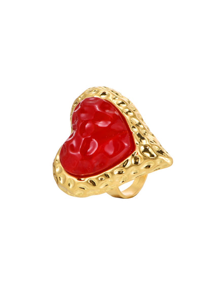 Adam Love In All Shape Roter Ring